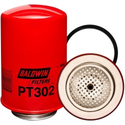 baldwin pt302, by-pass lube spin-on with mason jar screw neck