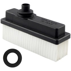 baldwin sa2159, crankcase breather filter in plastic housing
