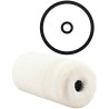 baldwin v738-o, vac-cel dual-stage full-flow lube sock