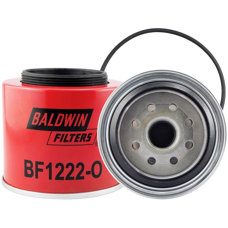 Baldwin BF1222-O, Fuel/Water Separator Filter Spin-on with Open Port for Bowl