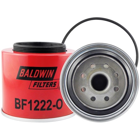 Baldwin BF1222-O, Fuel/Water Separator Filter Spin-on with Open Port for Bowl