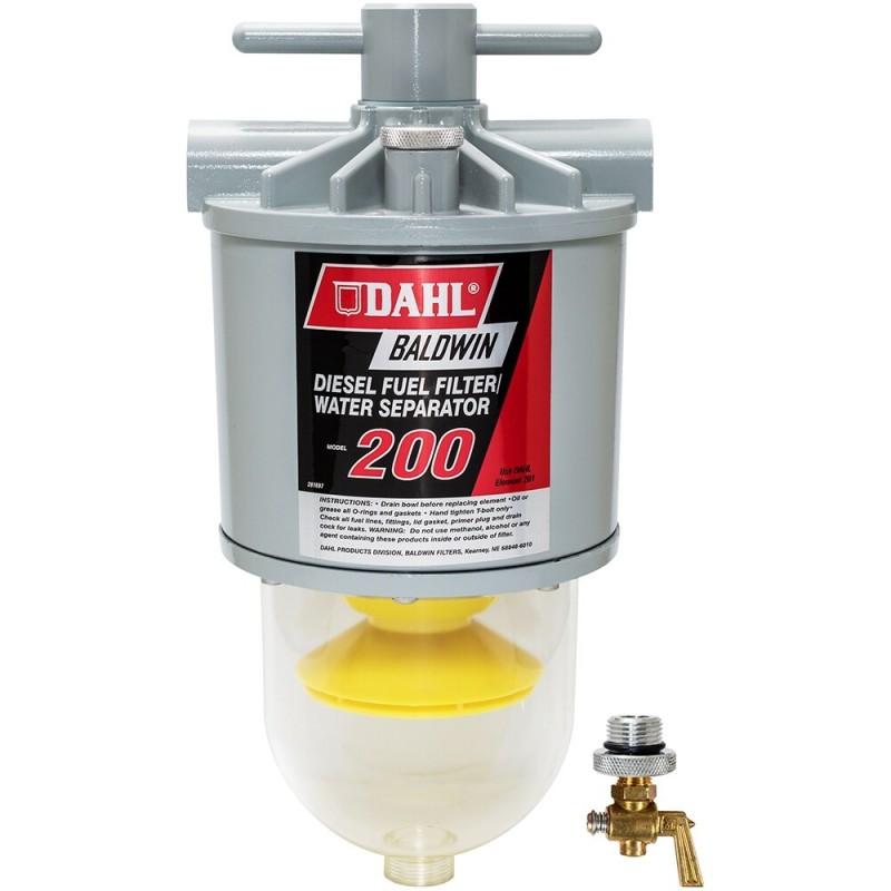 Baldwin 200, 200 Series Diesel Fuel Filter/Water Separators