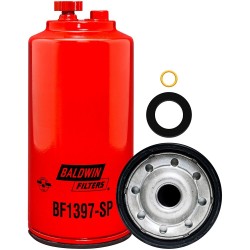 Baldwin BF1397-SP, Fuel/Water Separator Spin-on with Drain and Sensor Port