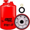 Baldwin BF9811-SP, Fuel/Water Separator Spin-on with Drain and Sensor Port
