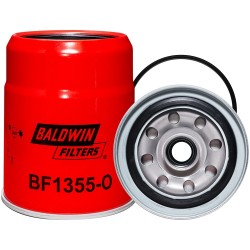 Baldwin BF1355-O, Fuel/Water Separator Spin-on Filter with Open Port for Bowl