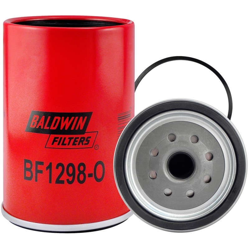 Baldwin BF1298-O, Fuel/Water Separator Spin-on Filter with Open Port for Bowl