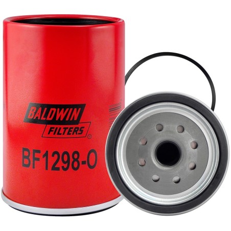 Baldwin BF1298-O, Fuel/Water Separator Spin-on Filter with Open Port for Bowl