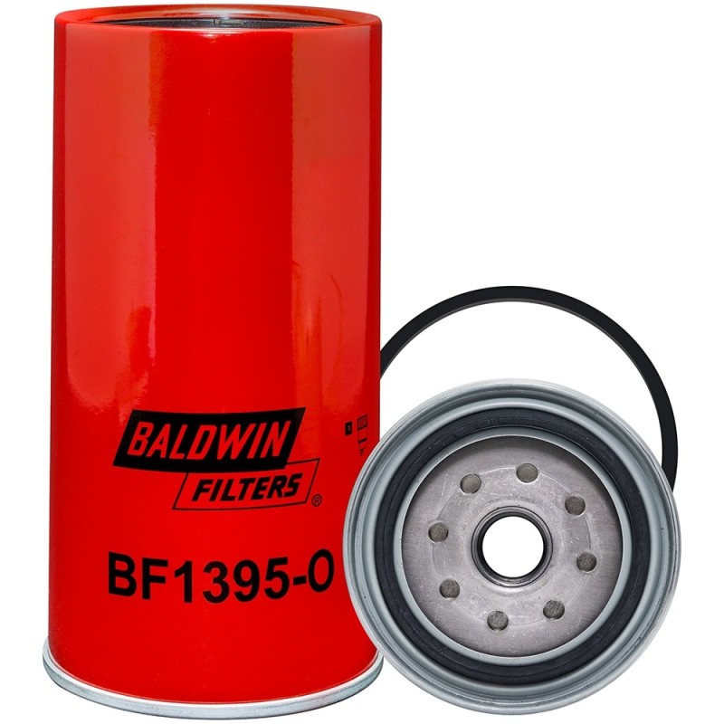 Baldwin BF1395-O, Fuel/Water Separator Spin-on Filter with Open Port for Bowl