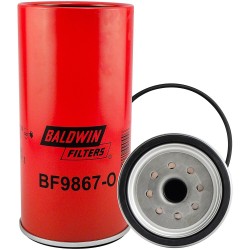 Baldwin BF9867-O, Fuel Filter Spin-on with Open Port for Bowl