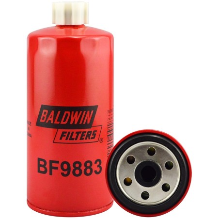 Baldwin BF9883, Fuel Filter Spin-on with Drain