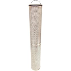 Baldwin PT9459-MPG, 2-Section Maximum Performance Glass Hydraulic Filter Element with Bail Handle