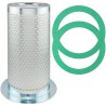 baldwin oas99017, oil/air separator element