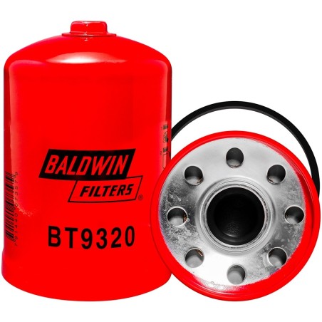 Baldwin BT9320, Wire Mesh Supported Hydraulic Filter Spin-on with Removal Nut