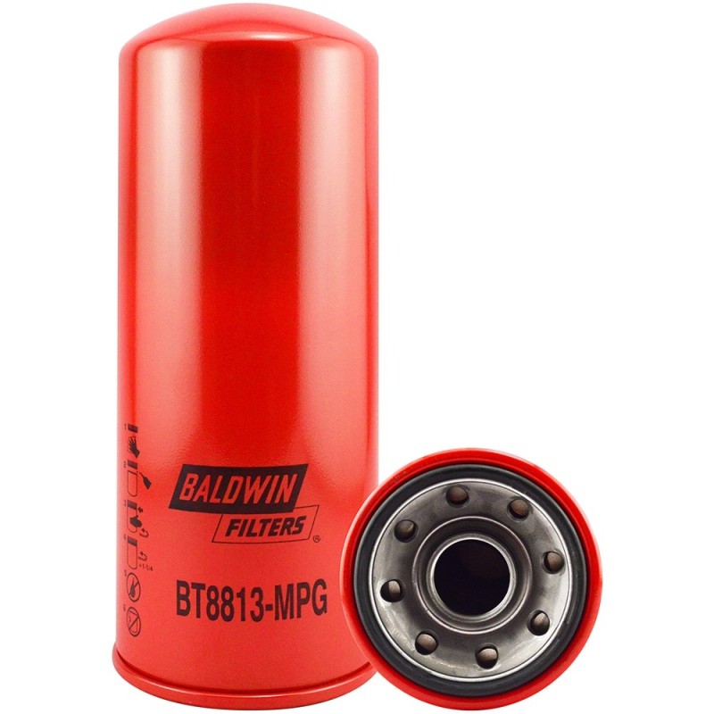 baldwin bt8813-mpg, maximum performance glass hydraulic spin-on