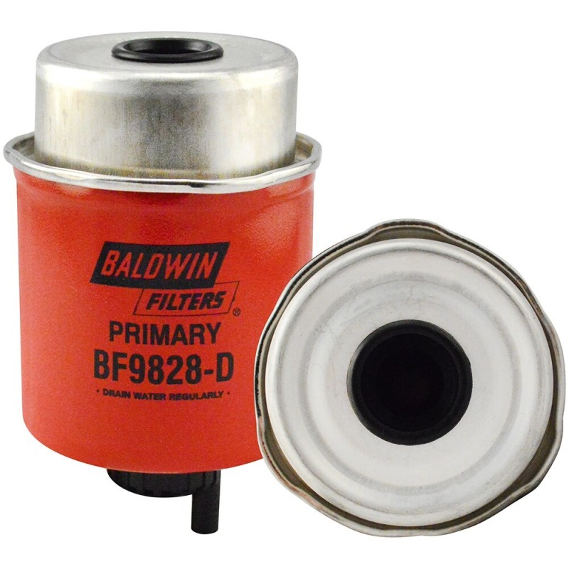 Baldwin BF9828-D, Primary Fuel/Water Separator Element with Removable Drain
