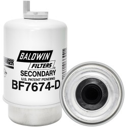 baldwin bf7674-d, secondary fuel/water separator element with drain