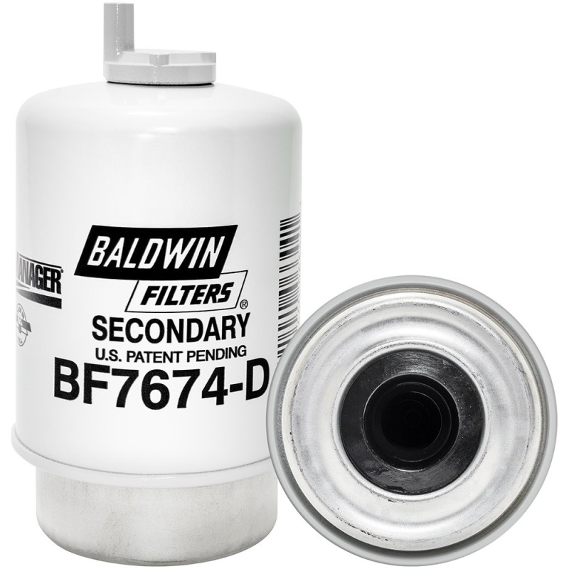 baldwin bf7674-d, secondary fuel/water separator element with drain