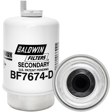 Baldwin BF7674-D, Secondary Fuel/Water Separator Element with Drain