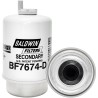 baldwin bf7674-d, secondary fuel/water separator element with drain