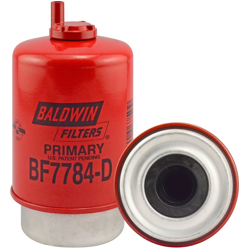 baldwin bf7784-d, primary fuel/water separator element with drain
