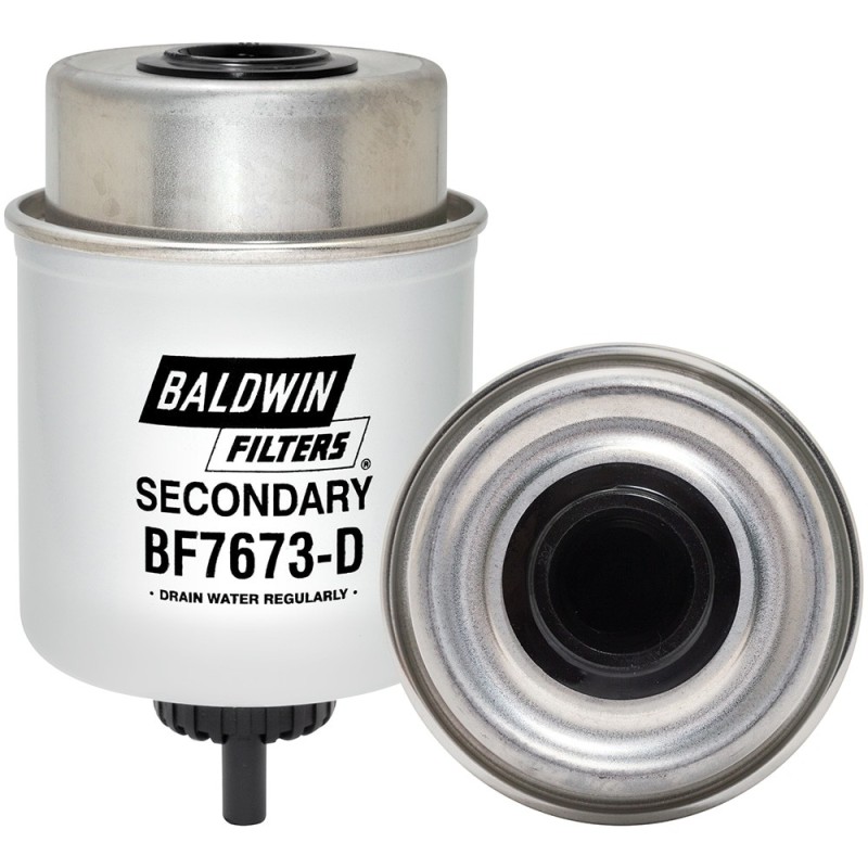 baldwin bf7673-d, secondary fuel/water coalescer element with drain