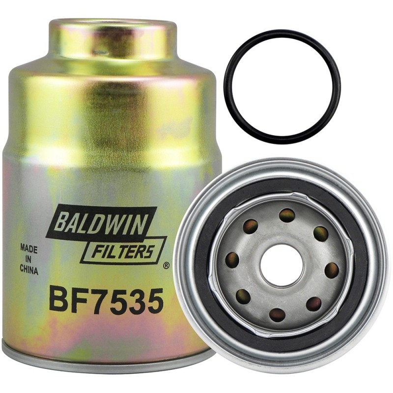 baldwin bf7535, fuel/water separator spin-on with threaded port