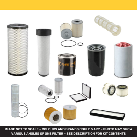 DOOSAN DX85 R3 FILTER SERVICE KIT W/ Yanmar4TNV98C 2017-