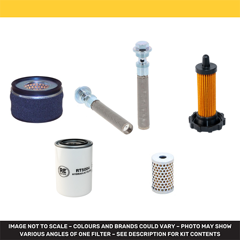 Filter Service Kit for NIFTYLIFT HR12NDE with Kubota OC95E Engine