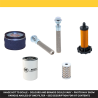 Filter Service Kit for NIFTYLIFT HR12NDE with Kubota OC95E Engine