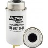 Baldwin BF9810-D, Secondary Fuel Filter Element with Drain