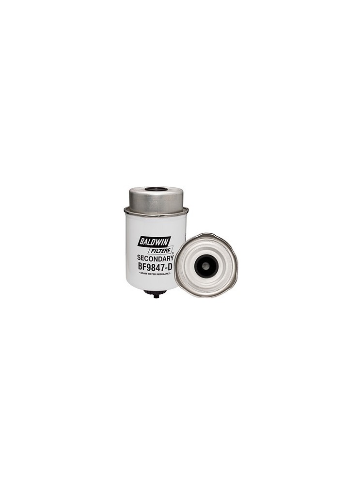 Baldwin BF9847-D, Secondary Fuel Filter Element with Drain