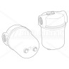 7010101 COMPLETE FUEL FILTER | RICO Europe