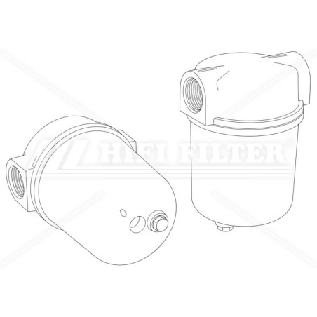 7010103 COMPLETE FUEL FILTER | RICO Europe