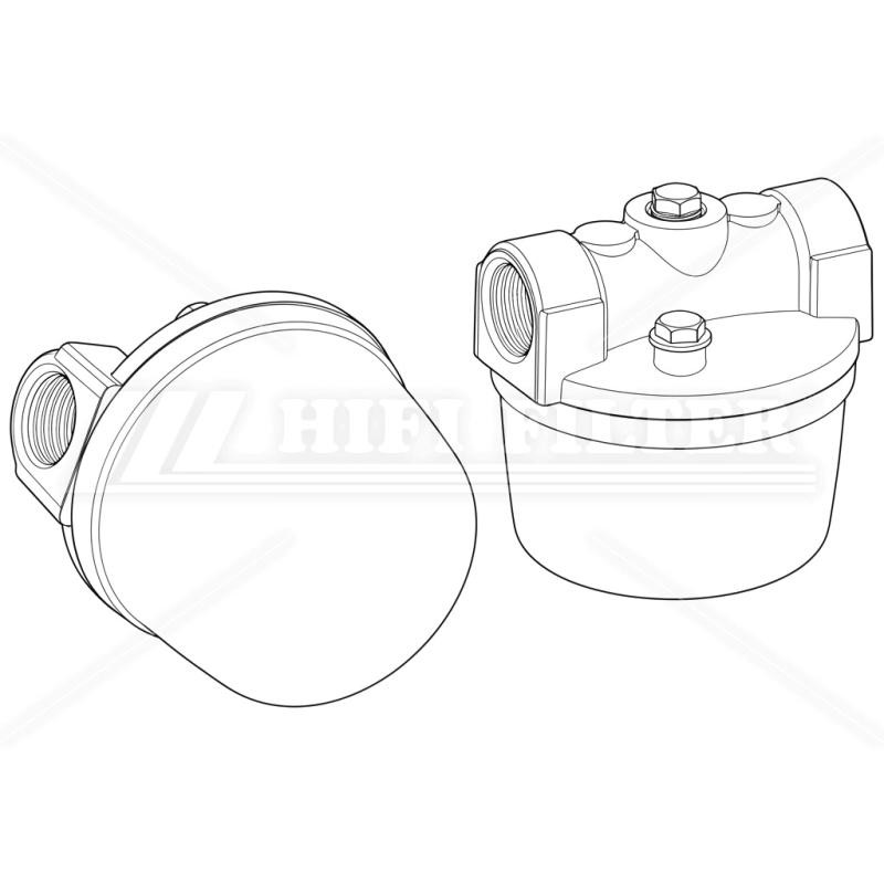 703020044A COMPLETE FUEL FILTER | RICO Europe