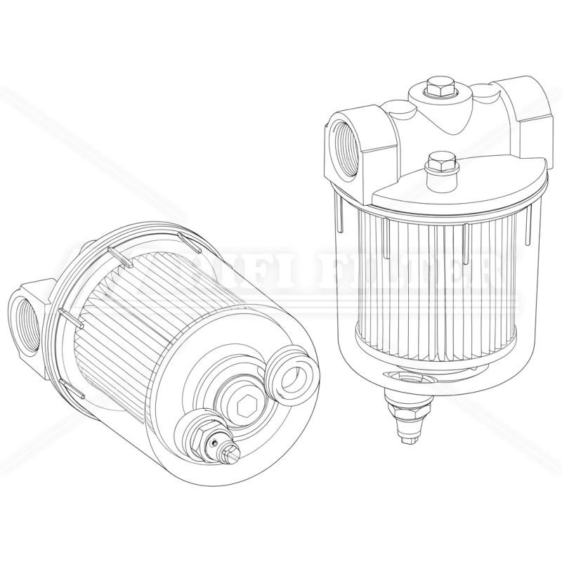 703120015PP COMPLETE FUEL FILTER | RICO Europe