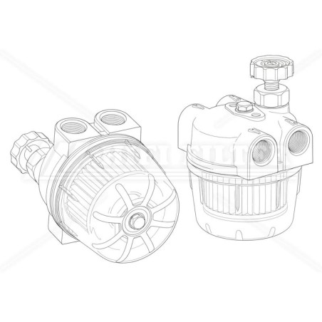 7035101P COMPLETE FUEL FILTER | RICO Europe