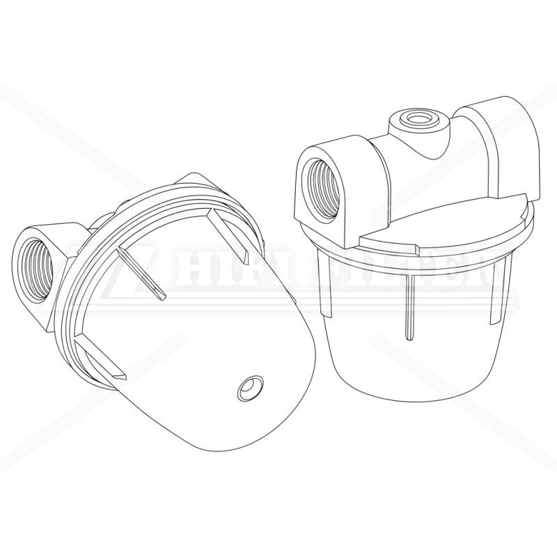 7045101AL COMPLETE FUEL FILTER | RICO Europe