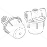 704520015AP COMPLETE FUEL FILTER | RICO Europe