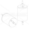 HIFI BE544 PETROL FILTER