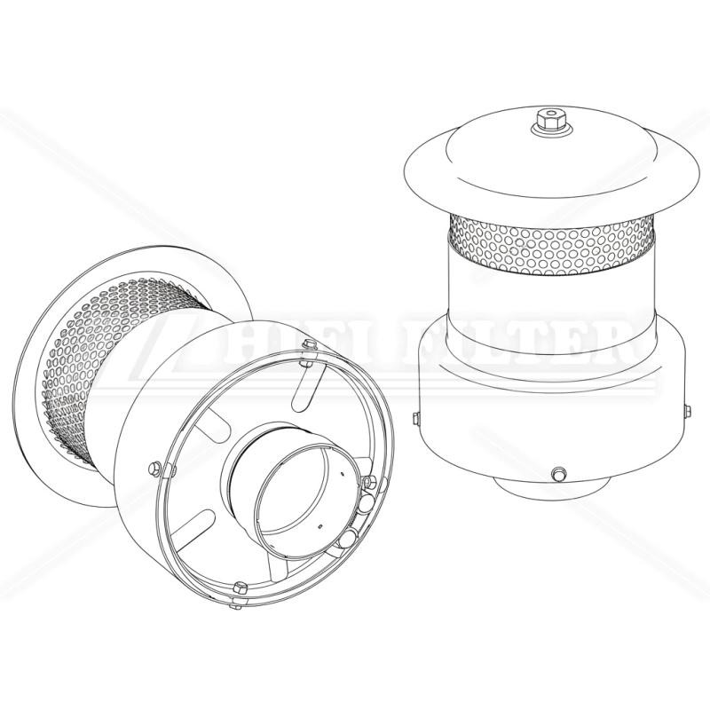 CPC232M082D001 DUSTING PREFILTER | RICO Europe