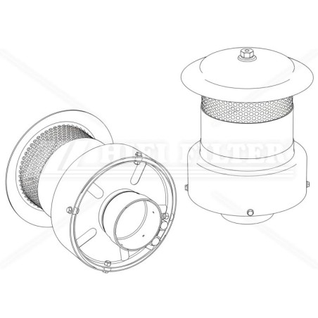CPC232M082D001 DUSTING PREFILTER | RICO Europe
