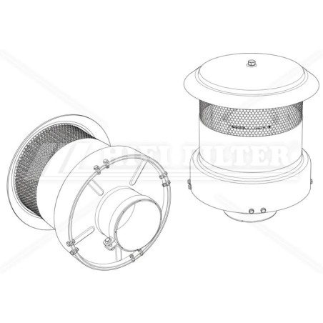 CPC232M152D003 DUSTING PREFILTER | RICO Europe