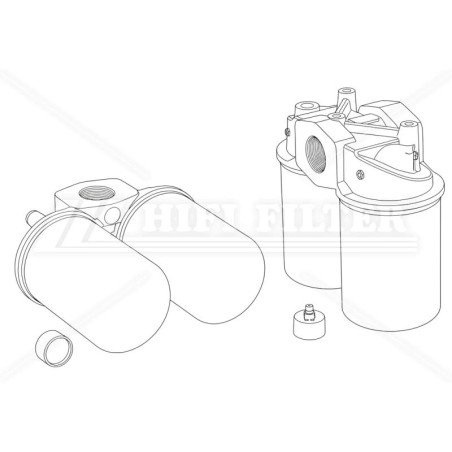 DAR54537ZD HYDRAULIC FILTER HEAD | RICO Europe