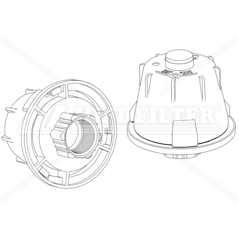 HIFI FS406 BREATHER FILTER