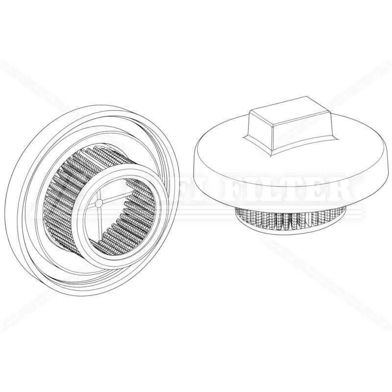 FSN107 BREATHER FILTER | RICO Europe