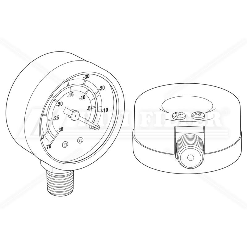INA021412M CLOGGING INDICATOR | RICO Europe