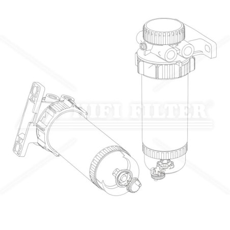 Hifi K03-1005 COMPLETE FUEL FILTER