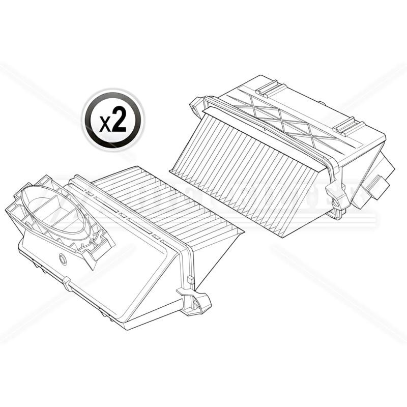 KA5480 AIR FILTER KIT | RICO Europe