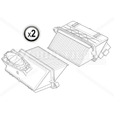 KA5480 AIR FILTER KIT | RICO Europe