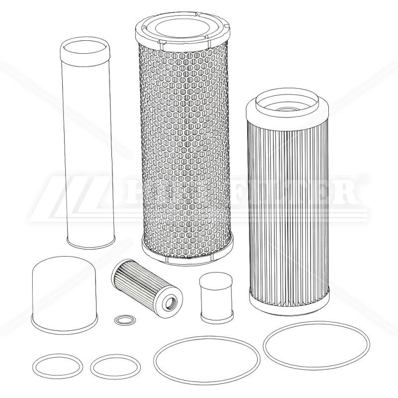 KM401M0008A75 MAINTENANCE KIT 1000 H | RICO Europe